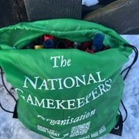 Pack of 10 NGO Green Branded Drawstring Empty Cartridge Bags