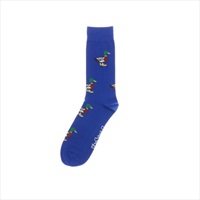 Royal Blue Duck Crew Socks